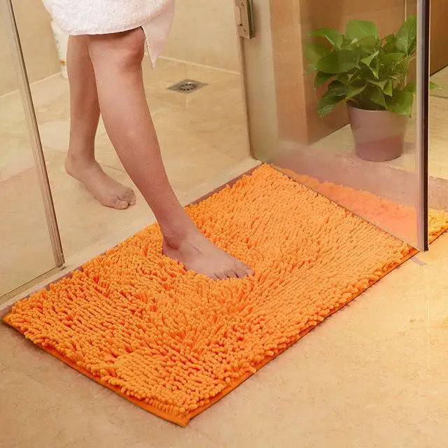 Коврик для ванной комнаты, Tapis Salle de Bain, коврик для ванной комнаты, удобный коврик для ванной, большой размер, коврики для ванной комнаты 35 - Цвет: Оранжевый