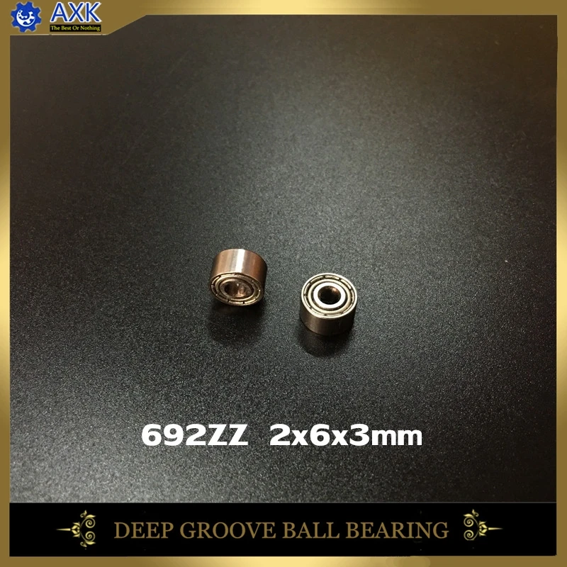 

692ZZ Bearing 2*6*3 mm 10/100 PCS ABEC-1/ABEC-5 Miniature 692 Z ZZ High Precision 692z Ball Bearings
