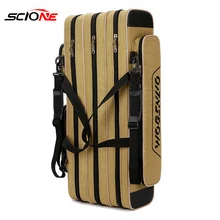 Высокая емкость 2/3 слой 80-120 см Рыболовная Сумка Многоцелевой Плотный нейлоновый материал водонепроницаемый прочный рыболовный стержень сумка XA152G