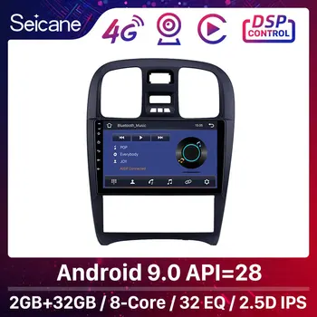 

Seicane Android 9.0 9" Car GPS radio Car Multimedia Player for Hyundai Sonata 2003 2004 2005 2006-2009 support Carplay TPMS DVR