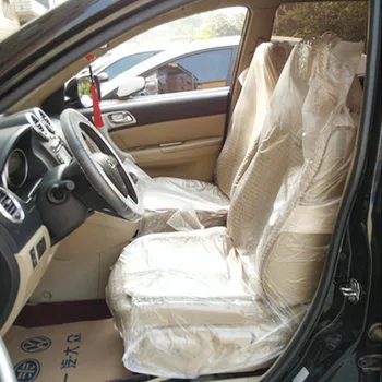 

Disposable Car Steering Wheel Gear Lever Seat Cover Maintenance Beauty Dust And Dirt Protector Cleaning Car Accessories Interior
