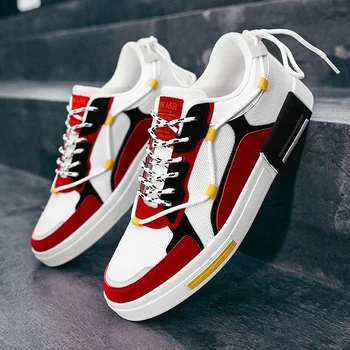 

Men Sneakers Mesh Casual Shoes Lac-up Mens Shoes Lightweight Vulcanize Shoes Walking Sneakers Zapatillas Hombre Canvas shoes