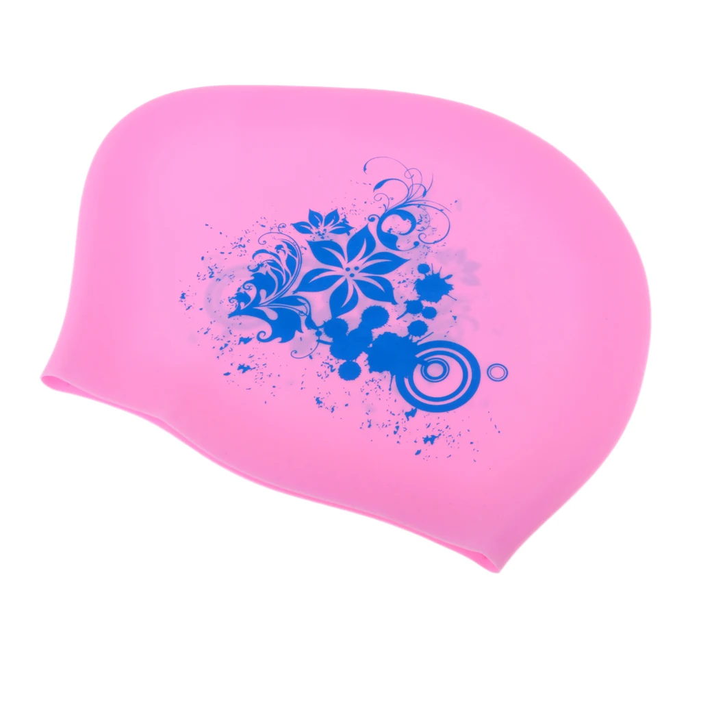 Silicone Swimming  for Women and Men - Long Hair, Thick or Short - Anti-Tear - Great for Adults, Older Kids, Boys and Girls
