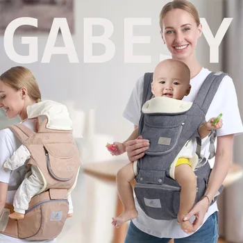

Gabesy Baby Carriers Ergonomic Backpack Hipseat for Newborn Prevent O-type Legs Sling Kangaroos Baby Wrap Waist Stool