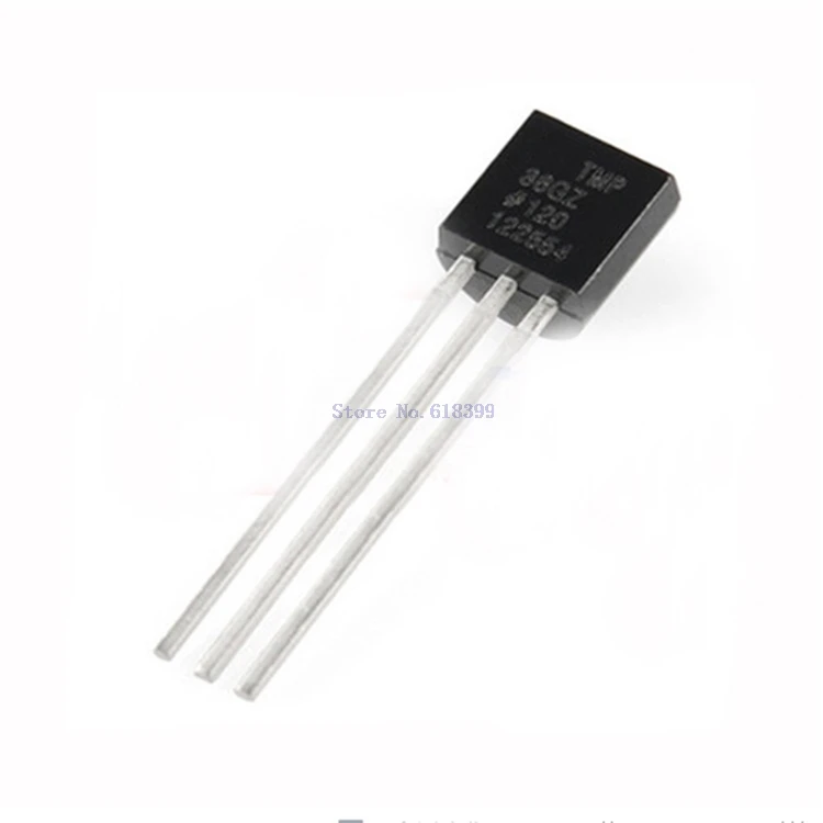 

Tmp36gz Temp Sensor Analog(Voltage) Serial (2-Wire) 8-Pin N Transistor Tmp36