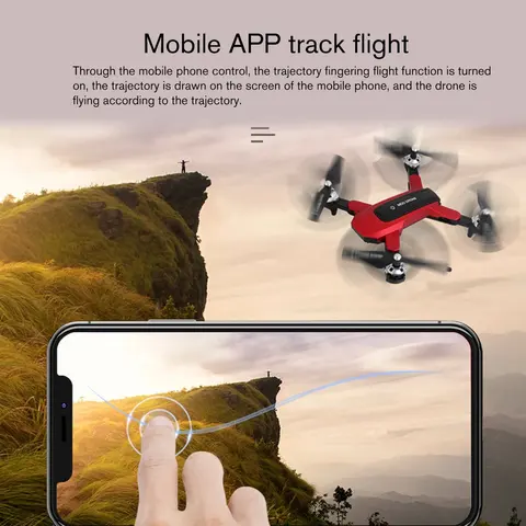 M918 24GHZ 100m 15mins Foldable Optical Flow Positioning RC Drones 1080P HD Camera GPS WIFI FPV Four Axis Airplane with Light title=