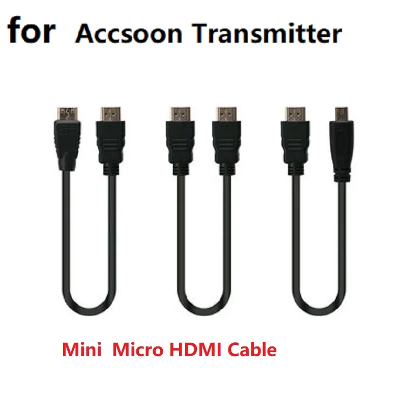 DSLR camera Cable for Accsoon CineEye Wireless 5G 1080P Mini HDMI - Compatible Transmission MINI MICRO cable |