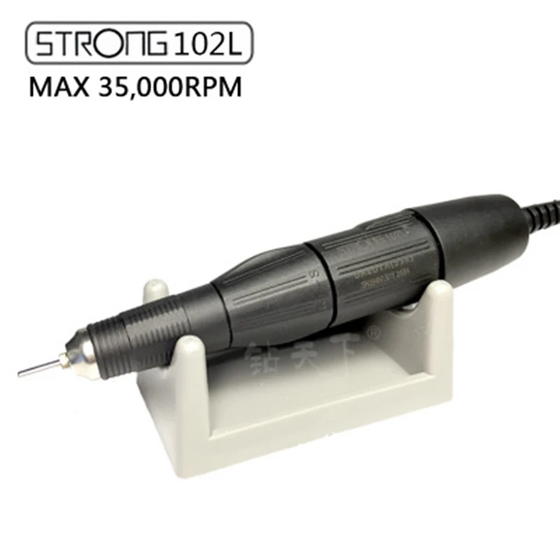 

STRONG 102L 35000RPM Dental Lab Machine Micromotor handle Nails polisher Art pen for MARATHON series Electric Nail Drills Origin