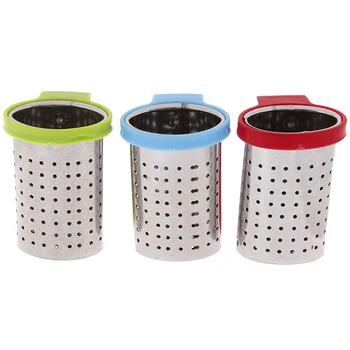 

Stainless Steel Reusable Tea Infuser With Handle Tea Strainer Teapot Tea Bag Infuser Filter Household Tea Brewing Making