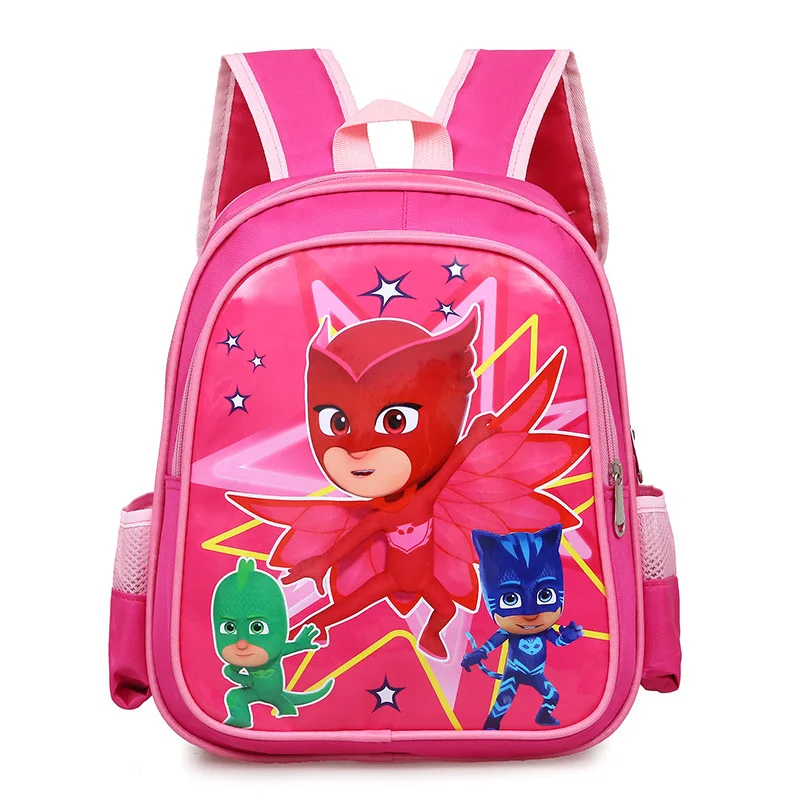  PJ Masks blue/pink cartoon kindergarten bag 3-6 years old boy girl baby backpack children learning  - 4000349666117