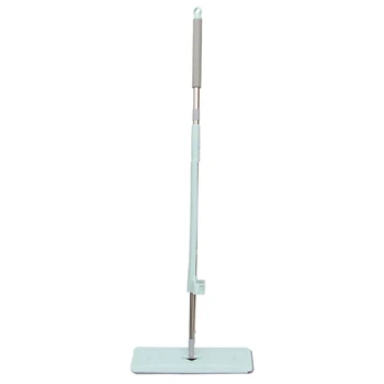 

New Squeeze Magic Automatic Mop Hand-free Wash Flat Mop with 2pcs Mop Cloth Replace Home Microfiber Cleaning Pad Cleaning Tool