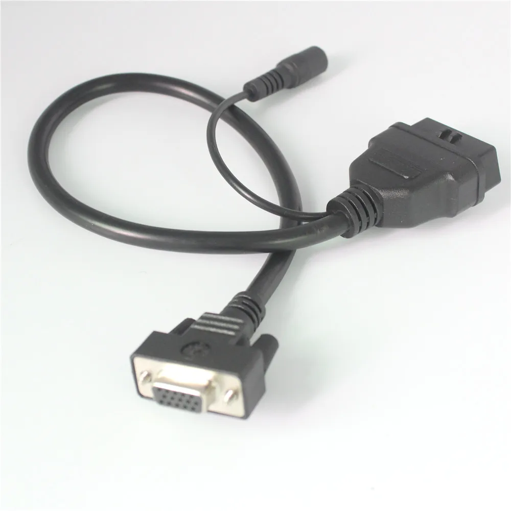 Car Conversion Cable Adapter work for LAUNCH X431 COM to obd2 obd 16pin for X431 Easydiag GOLO X431 IV DIAGUN III