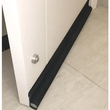 

New weather stripping door bottom seal strip stopper Guard Wind Dust Blocker SoundProof adhesive tape gap Sealer door Protector