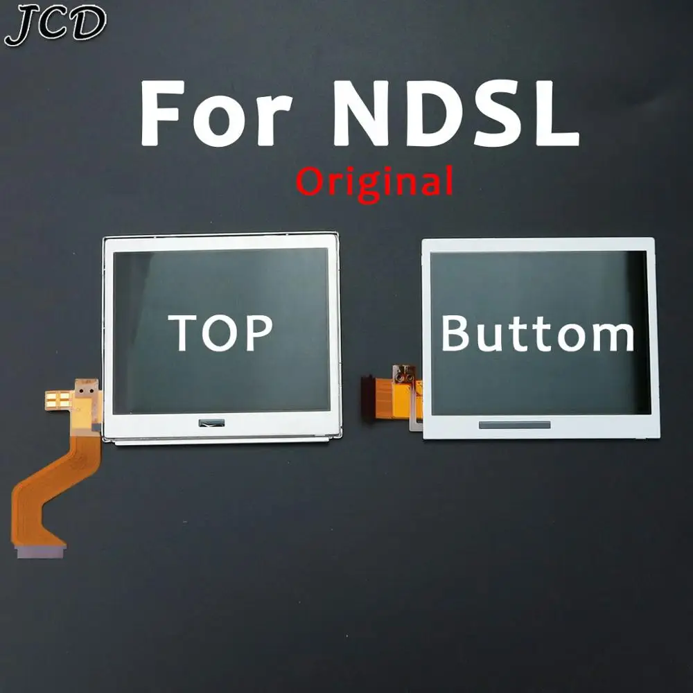JCD верхний нижний ЖК-дисплей экран для игровой консоли Nintendo NDS DS Lite N DSL вниз