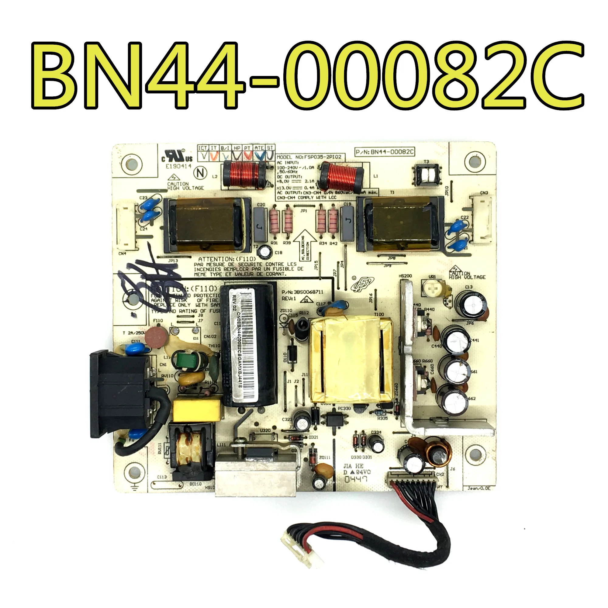 100% тесты работы для samgsung BN44-00082C FSP035-2PI02 710V 710VZ12 плата питания | Электроника
