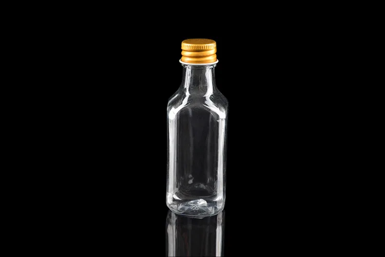 Высота 12 см 80 мл пластиковая бутылка ПЭТ Сода бутылка конфеты бутылка - Цвет: 80ml gold