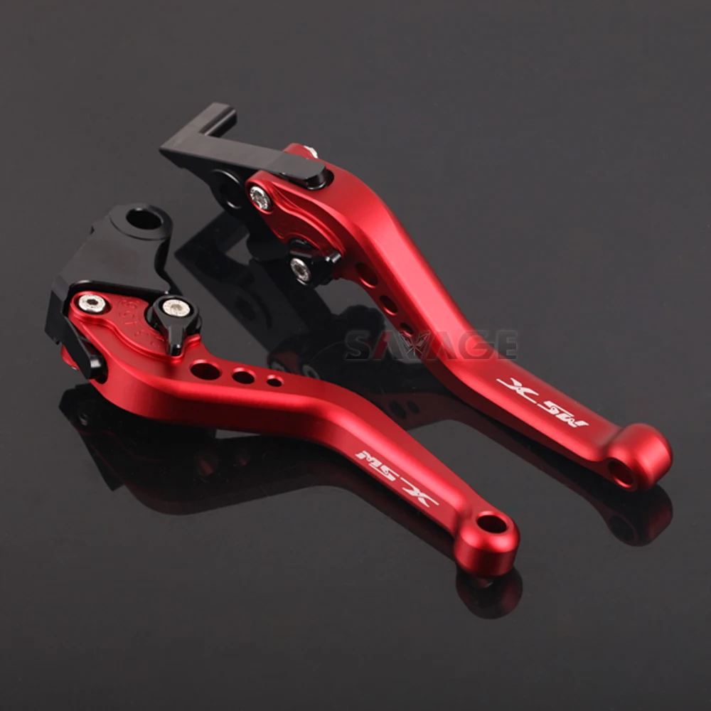 MSX логотип Короткие тормозные рычаги сцепления для HONDA MSX 125 Grom MSX125SF 2013- 19 18 17 аксессуары для мотоциклов регулируемые MSX125