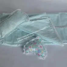 Постельное белье, одеяло, комплект из четырех предметов для куклы Blyth, для кукла 1/6, P6