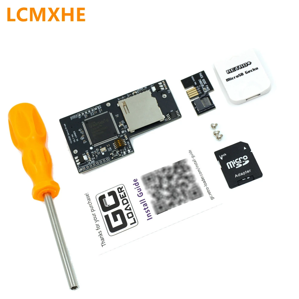 Замена для GC Loader Lite SD2SP2 адаптер TF кардридер NGC GameCube Mini DVD привод Micro SD | Электроника