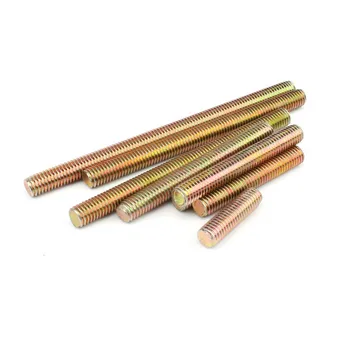

M8 Full Threaded Screws Bolt Color Zinc Plating Furniture Length 30mm to 120mm Carbon Steel Hardware Tools
