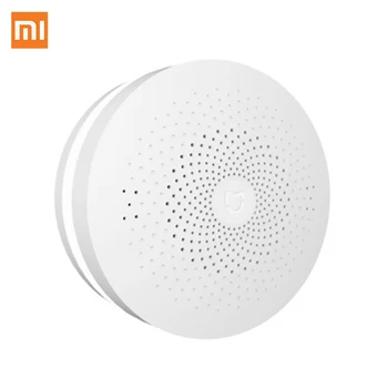 

XIAOMI MiJia Gateway Control Center Intelligent wireless control Smart Home With 7 LED Lights Sensor Smart Remote Control