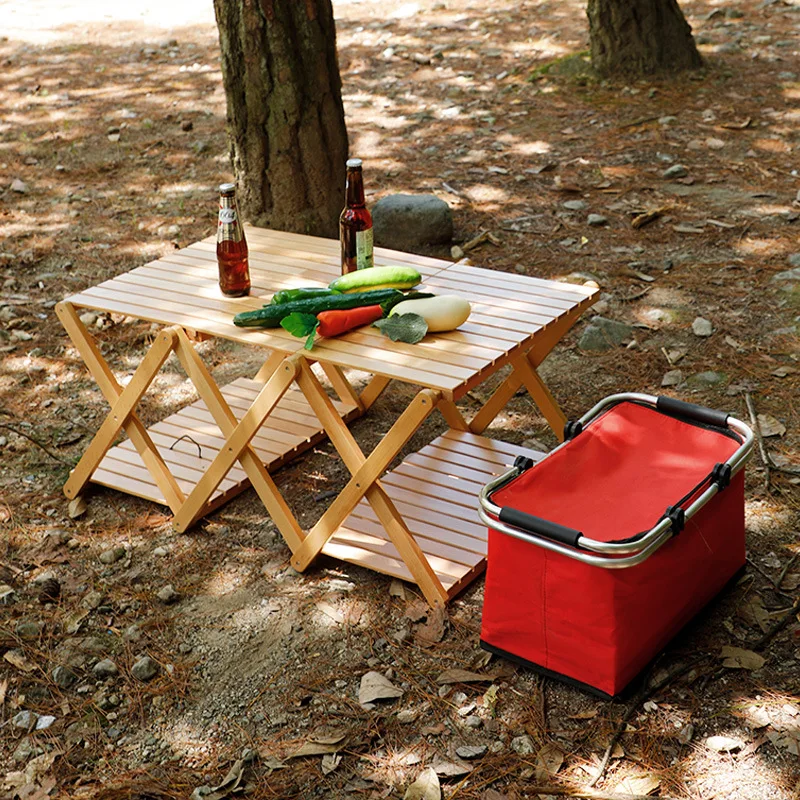 Home Appliance 2021 Modern Beech Wood Multilayer Folding Storage Racks