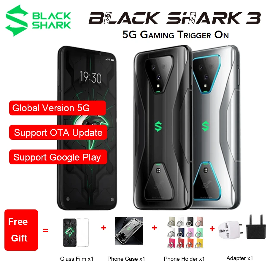 Global Version Xiaomi Black Shark 3 Gaming Phone 6.67 Global Version Xiaomi Black Shark 3 Gaming Phone 6.67
