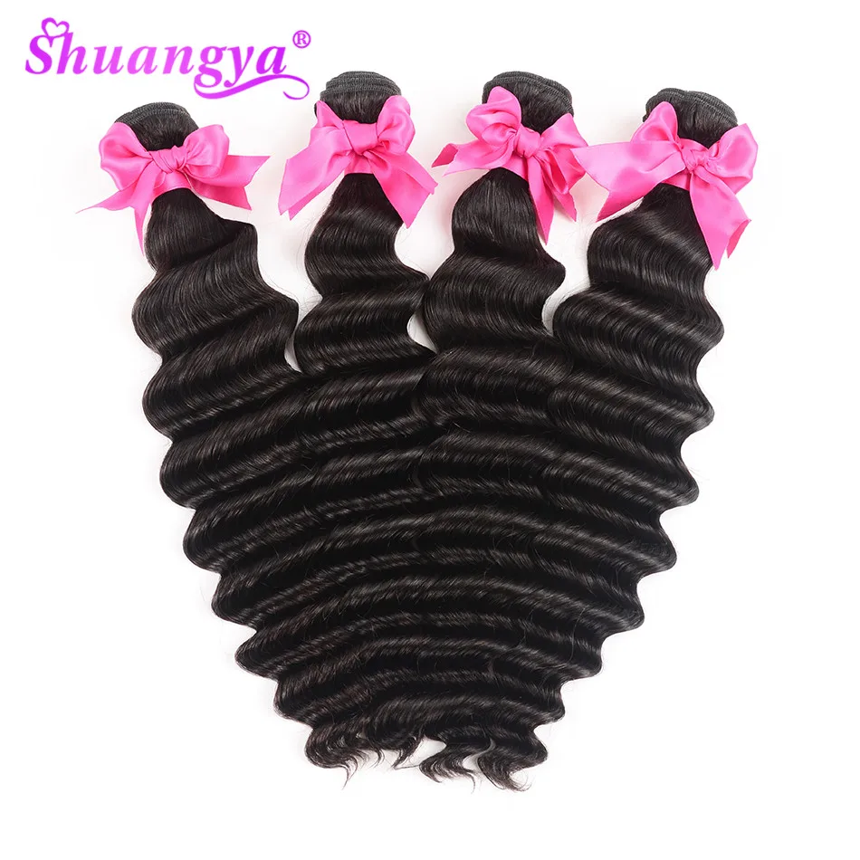 Feixes de Cabelo Malaio com Frontal Encerramento com Bundles Humano com Frontal Onda Profunda Solto Lace Frontal Remy 13x6 6 Cheap Pacotes com 34 com fecho