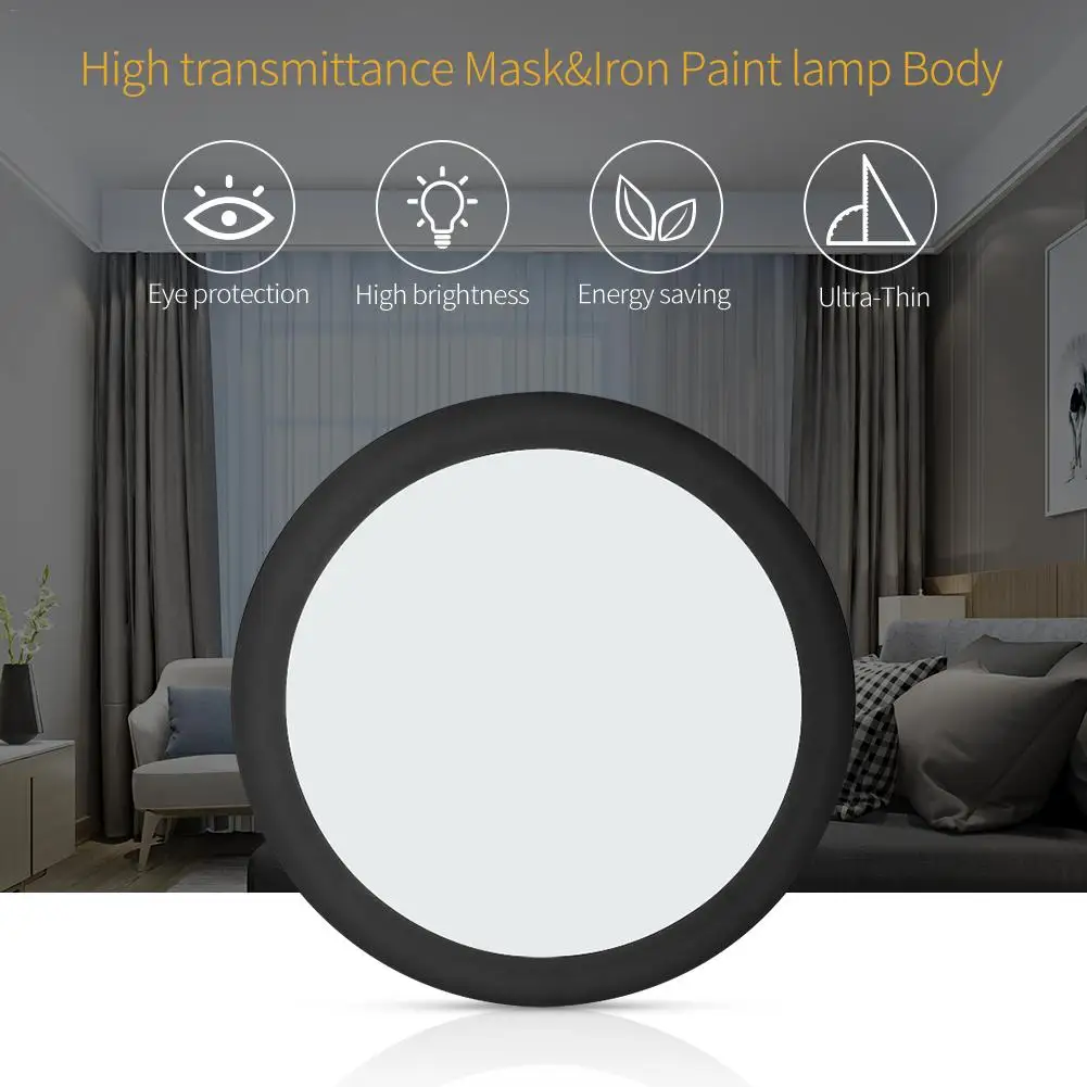 

Ultra-thin Ceiling Light Remote Control High Brightness Dimming Energy Saving LED Chips for Home Room Kitchen Office Light