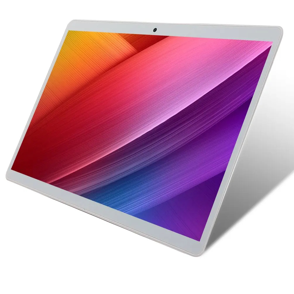 

V10 Classic Tablet 10.1 Inch HD Large Screen Android 8.10 Version Fashion Portable Tablet 6G+64G White Tablet White EU Plug