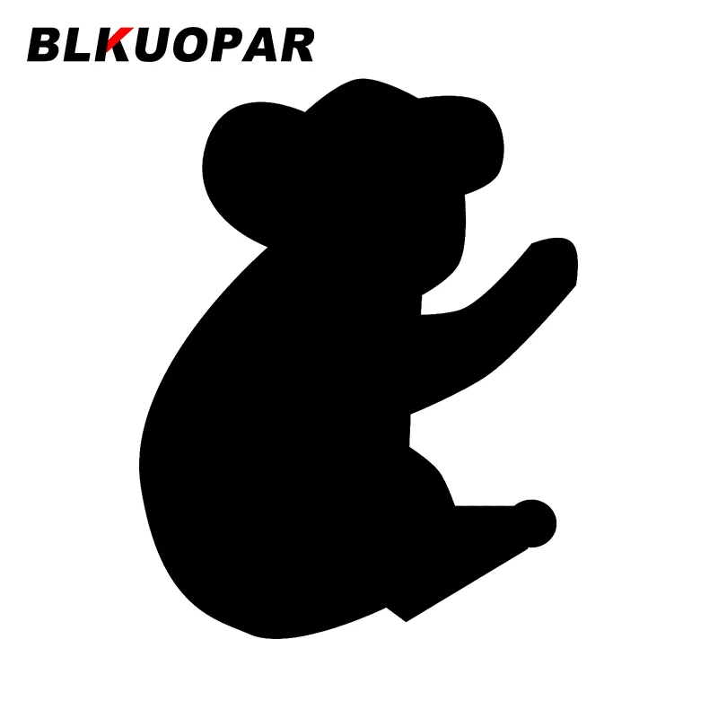 

Автомобильные наклейки BLKUOPAR с милыми коалами, забавные солнцезащитные креативные наклейки, виниловые персональные наклейки с окклюзией и царапинами, автомобильные аксессуары