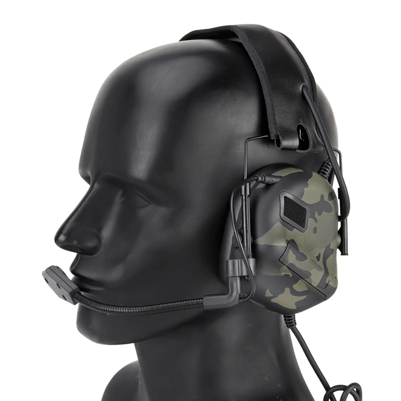 Tactical) Headphone Noise Cancellation Pickup Headset Hunting Shooting Game Accessories