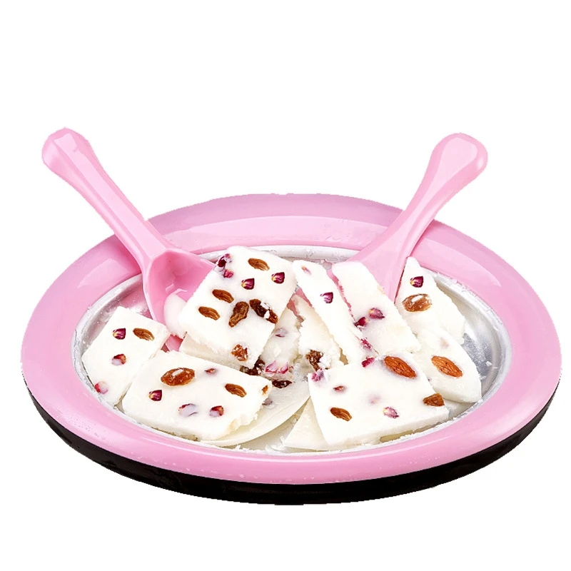 Жареные кубики льда Diy мороженого для детей бытовой жареный йогурт машина Мини