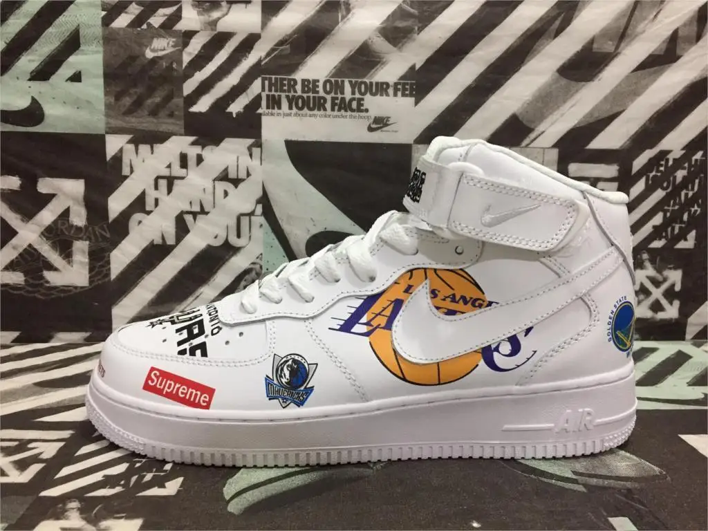 PHOTO COLOR Air Force 1 07 Lv8 Af1 One Low Qs мужские кроссовки - Цвет: PHOTO COLOR
