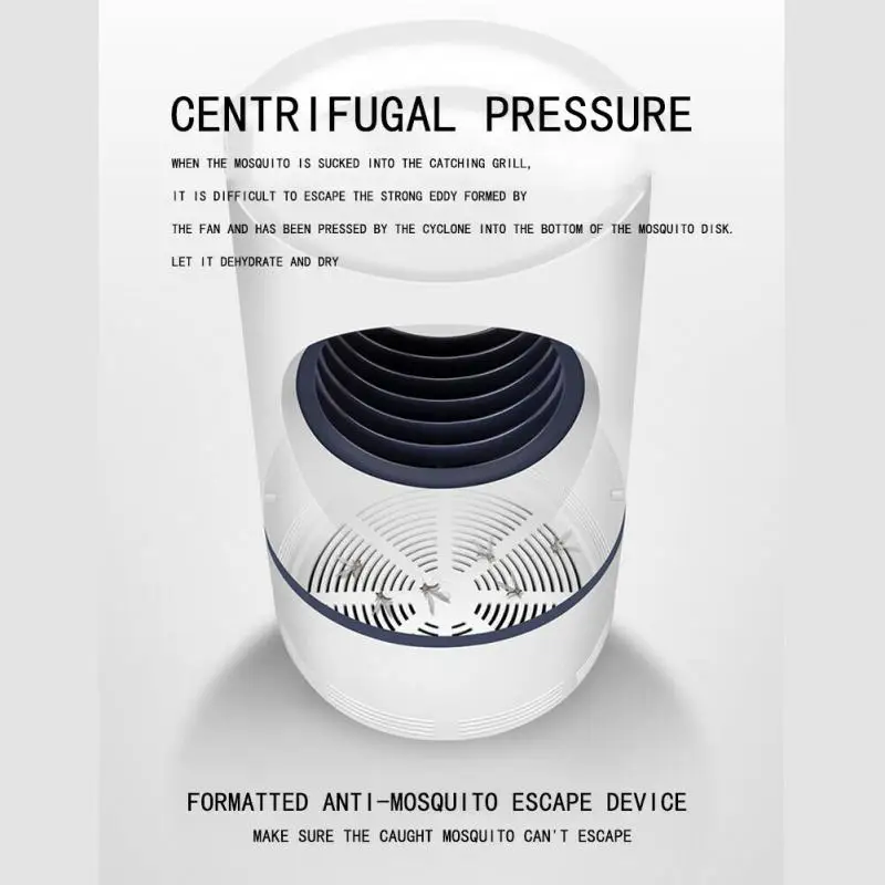 5W Led Mosquito Killer Lamp UV Night Light USB Insect Killer Bug Anti Mosquito Trap Lantern Repellent Lamp For Dropship Zapper