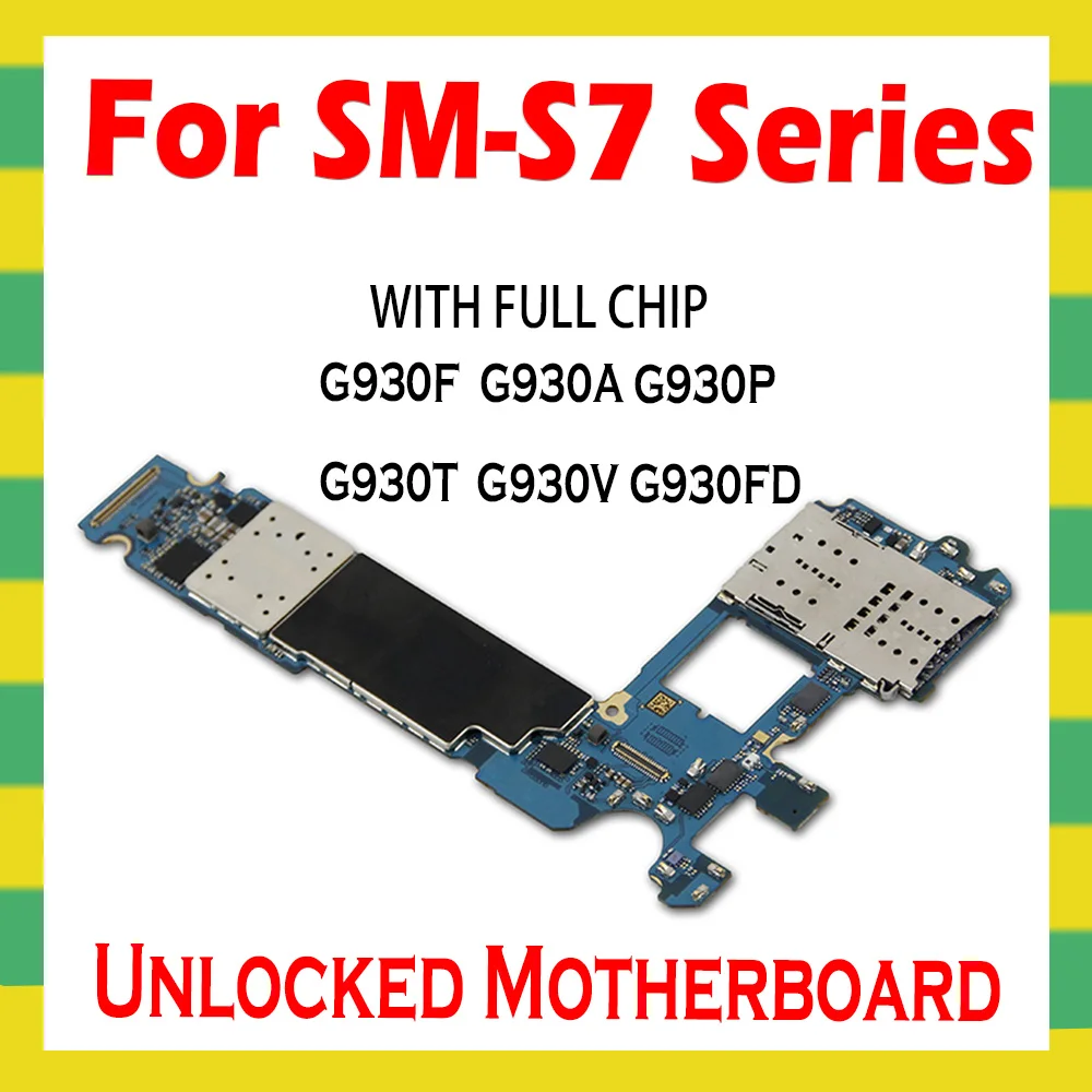 Оригинальная материнская плата для Samsung Galaxy S7 G930F G930A G930P G930T G930V G930W8 G930FD