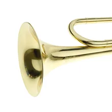 Прочный латунный Молодежный детский студенческий мини походный Стеклярус труба Золотой, ключ B
