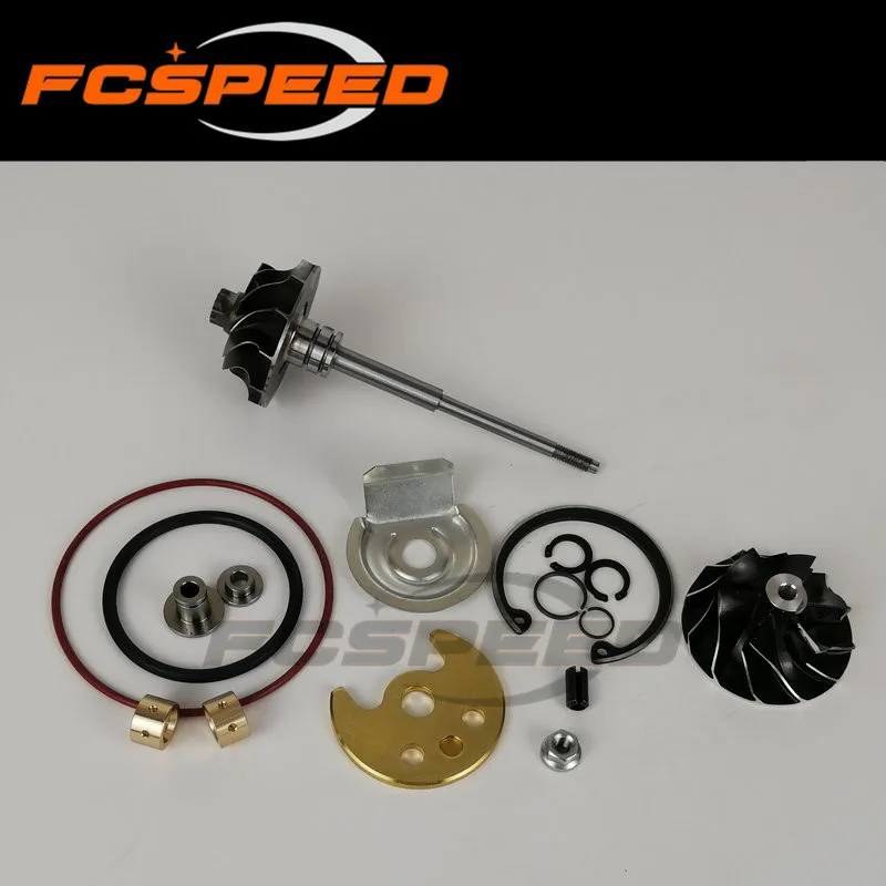 Вал турбокомпрессора и колесо+ Ремкомплект TD02 49173-07507 для Citroen Ford peugeot 1,6 HDI TDCI 55 кВт 66 кВт DV6ATED4 2005