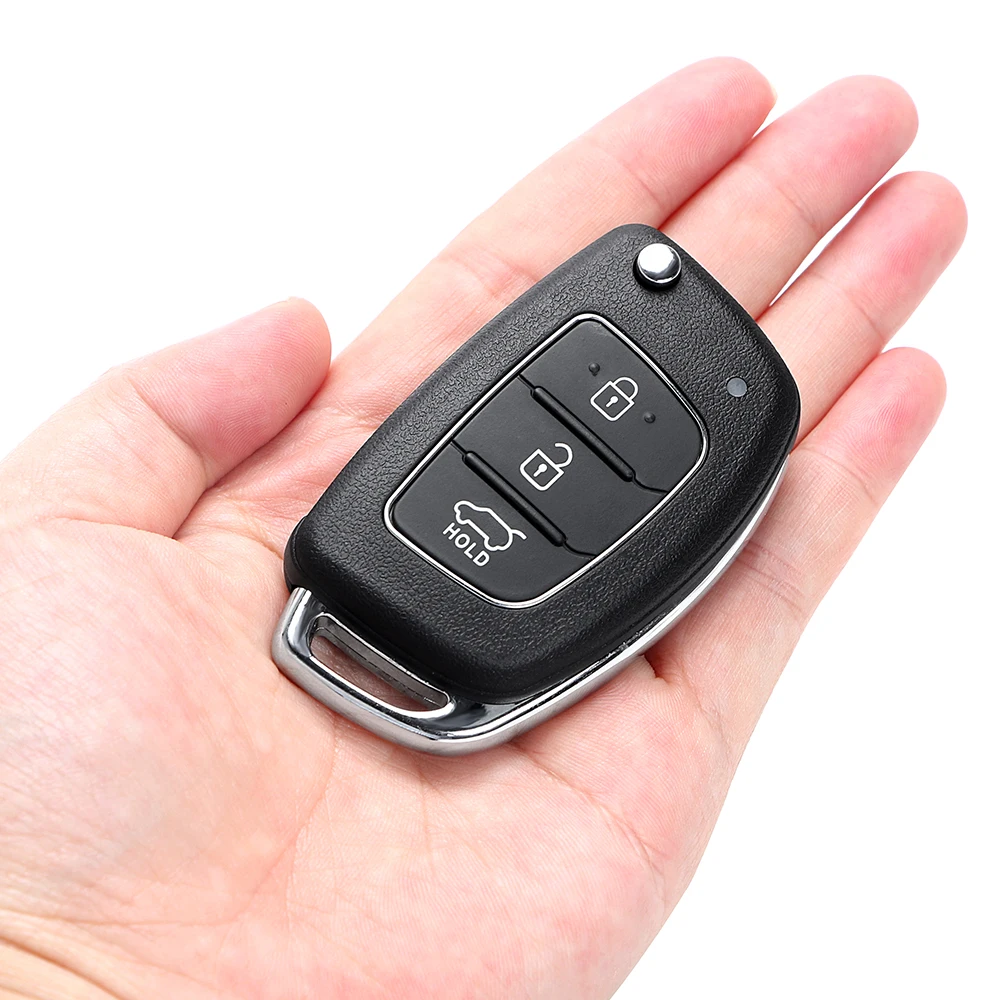 LEEPEE чехол для Mistra hyundai Solaris ix35 ix45 Verna Santa замена ключа автомобиля пульт дистанционного управления 3 кнопки ключ чехол Fob Shell