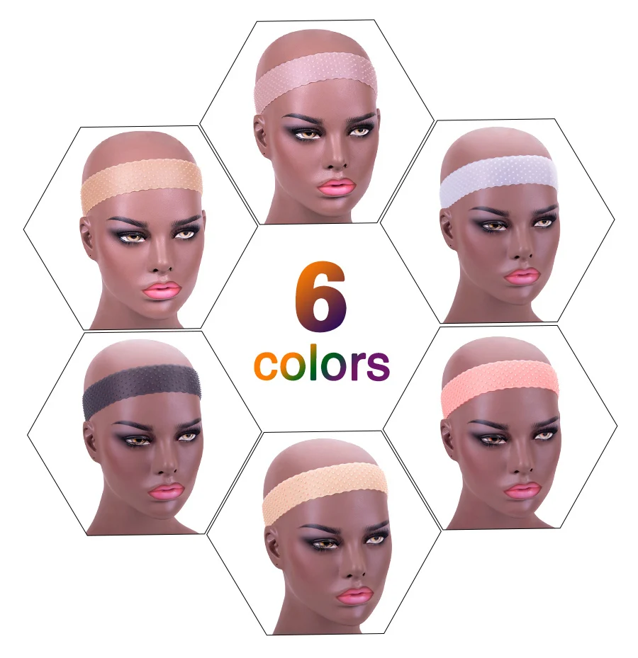 Adjustable Wig Grip Headband - 6 Colors Available