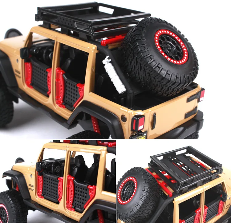 Maisto 1:24 Jeep Wrangler модифицированная версия сплава модель автомобиля литье под давлением модель автомобиля моделирование автомобиля украшение коллекция подарочная игрушка