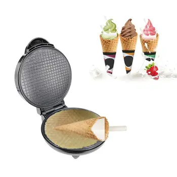 

Kitchen Egg Roll Machine Non-stick Ice Cream Reel Breakfast DIY Machine Maker Pancake Household Tools Waffle Machine Baking Q8W9