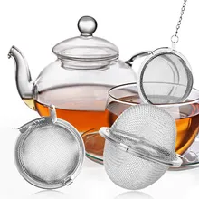 12 шт. сетчатый фильтр для чая из нержавеющей стали, распорка для чая, стальной распорка, удлинитель цепи, крюк, металлический сетчатый фильтр, чашка для фильтра