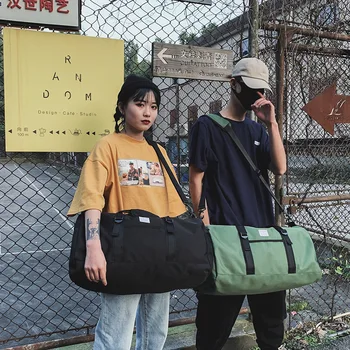 

New Style Travel Bag Men's And Women's Large Capacity Hand Net Red Short Trip Sports Gym Bag travel ourdoor bag