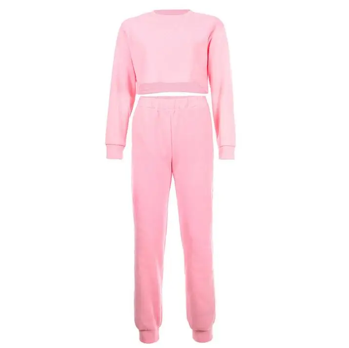 Женский костюм, повседневный комплект из двух предметов, женские флисовые толстовки, спортивный костюм, спортивные костюмы, женские наряды, осенняя зимняя одежда для тренировок - Цвет: Pink 2Pcs  Suit
