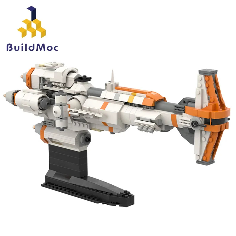 Buildmoc кино Республика космические войны оружие Круизер Gunship повстанцы молотковая