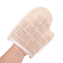 1 шт. грязеотталкивающие перчатки для задней резня банные пеньковые купательные бассейны удаляют отшелушивающие перчатки для ванной для ванны и сауны аксессуары