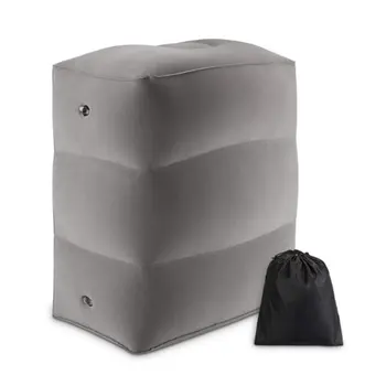 

Compact Size Inflatable Height Adjustable Footrest Stool Kids Flight Footrest Pillow Inflatable Travel Pillow Foot Rest Pad