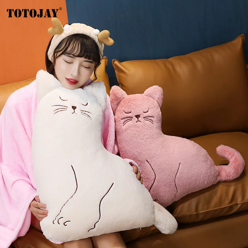 50/60 см плюшевый Кот Мягкие игрушки мягкие милые животные Kitty Кукла мягкая подушка