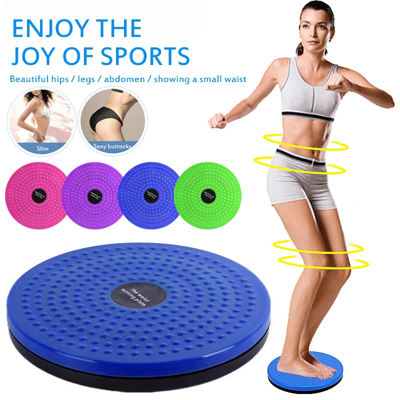 Slimming Twisting Disc Reflexology Waist Twister Magnetic Therapy Fitness Turntable Rotating Massage Balance Board Aerobic Exercise Body Shapers Rehabilitation Equipment 
